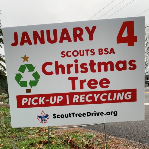 ScoutTreeDrive.org Street Sign